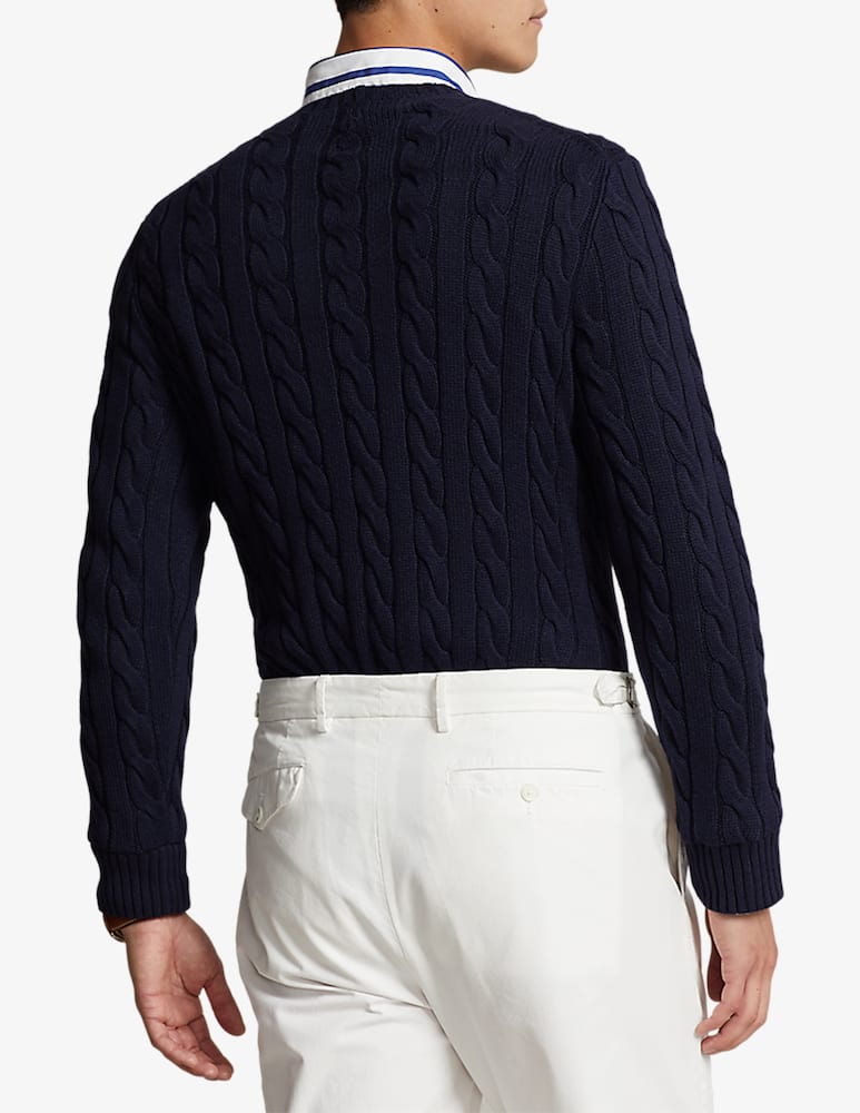 Polo Ralph Lauren Maglia girocollo cable - immagine 3 Polo Ralph Lauren Maglia girocollo cable - immagine 3
