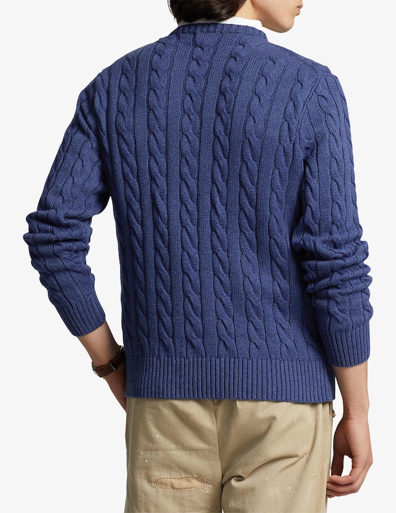 rinascente Polo Ralph Lauren Cotton cable crewneck sweater 