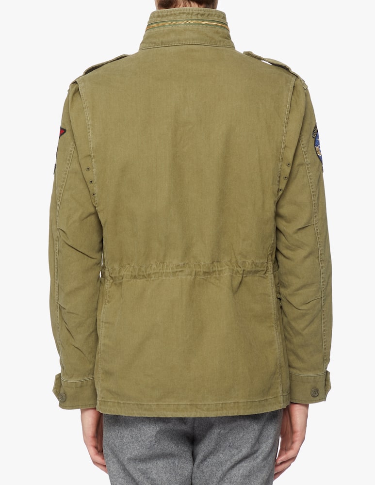 rinascente Polo Ralph Lauren Giacca combat con toppe 