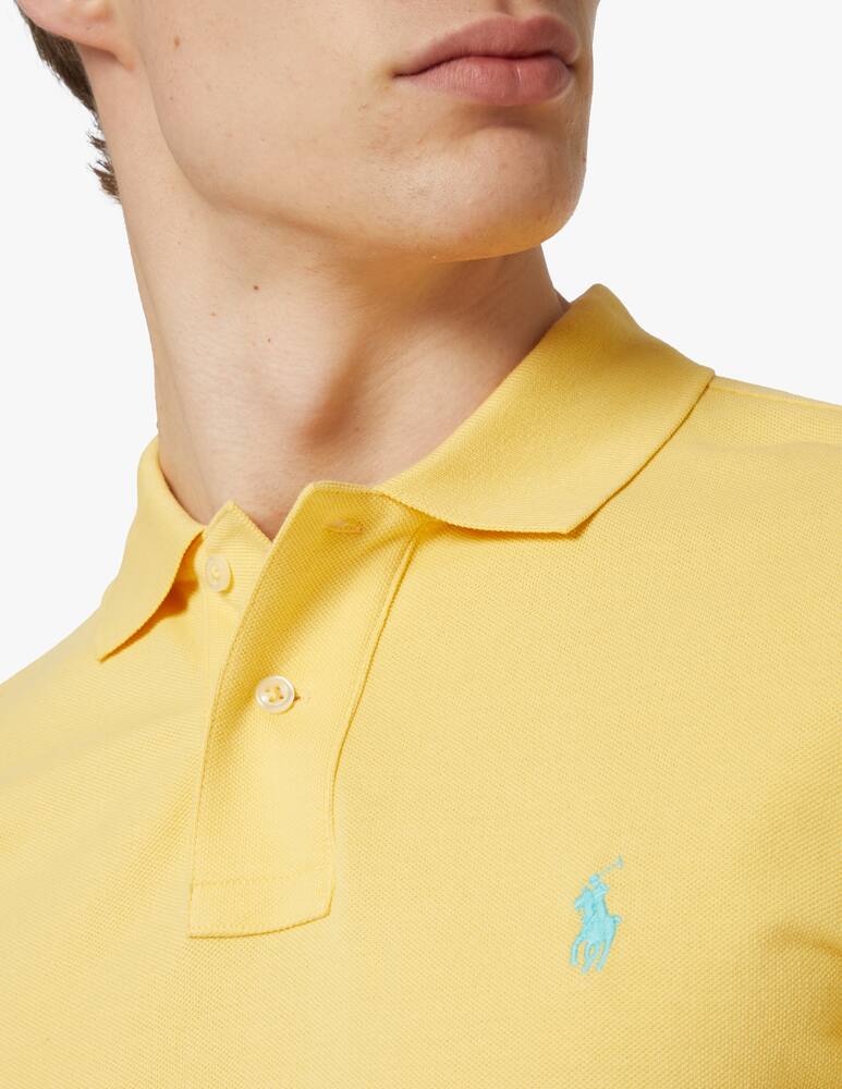 rinascente Polo Ralph Lauren Basic slim fit poloshirt - yellow