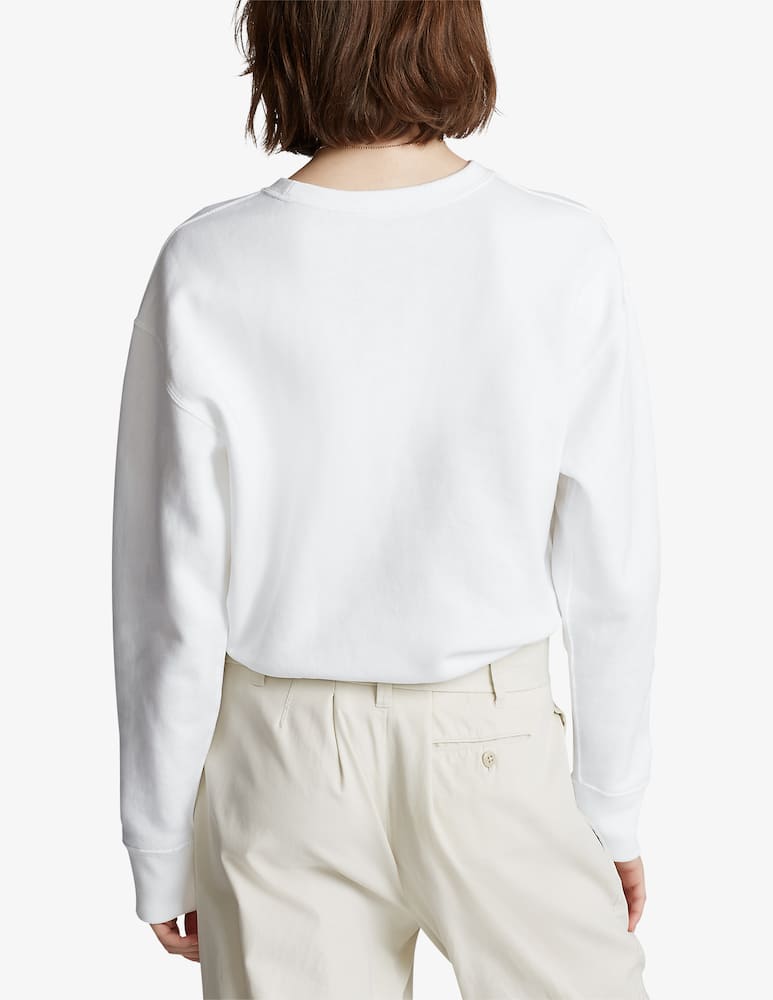 rinascente Polo Ralph Lauren Long sleeved sweatshirt - White