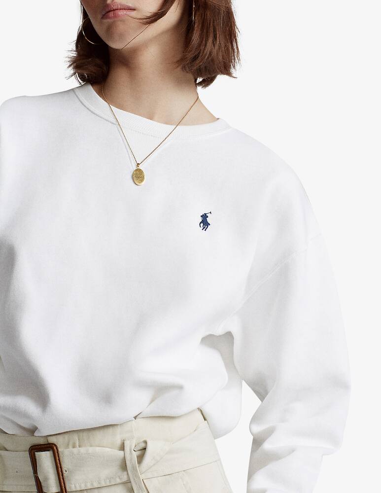 rinascente Polo Ralph Lauren Long sleeved sweatshirt - White