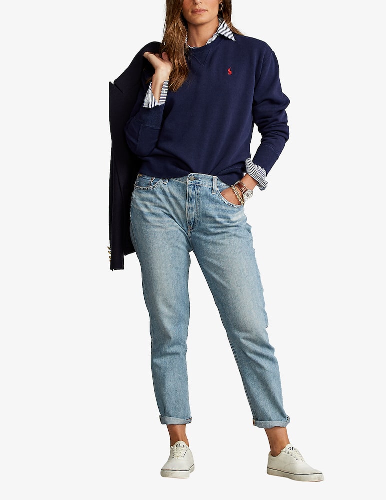 rinascente Polo Ralph Lauren Felpa girocollo a manica lunga - Blu