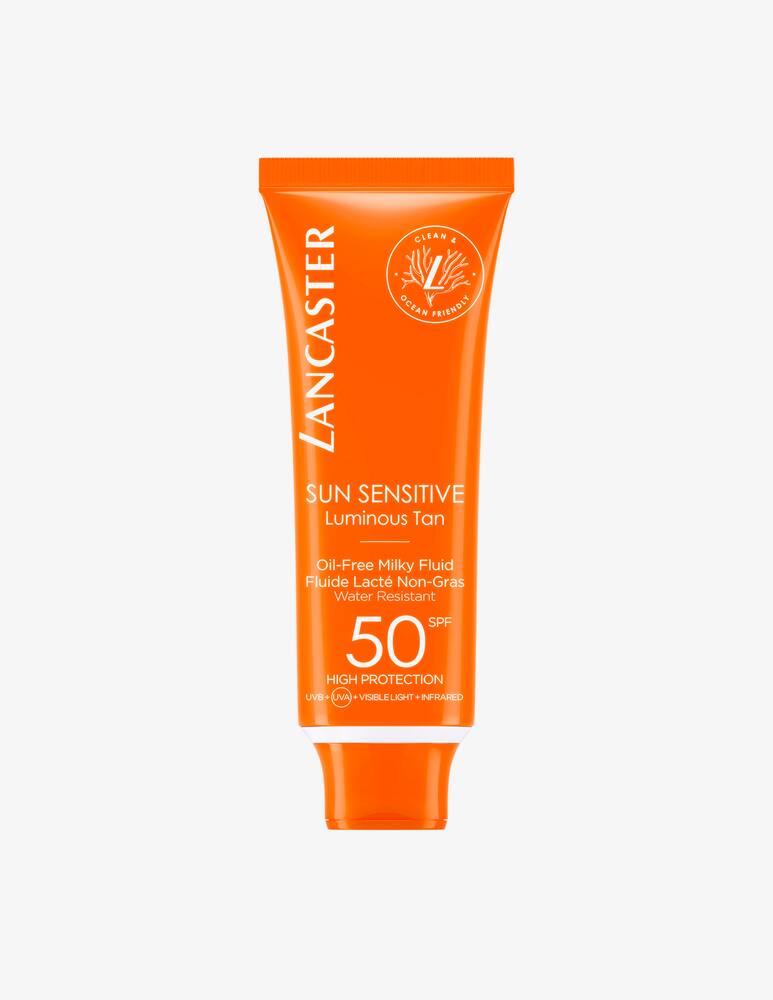 rinascente Lancaster Sun Sensitive - Latte Fluido Viso Privo Di Oli SPF 50
