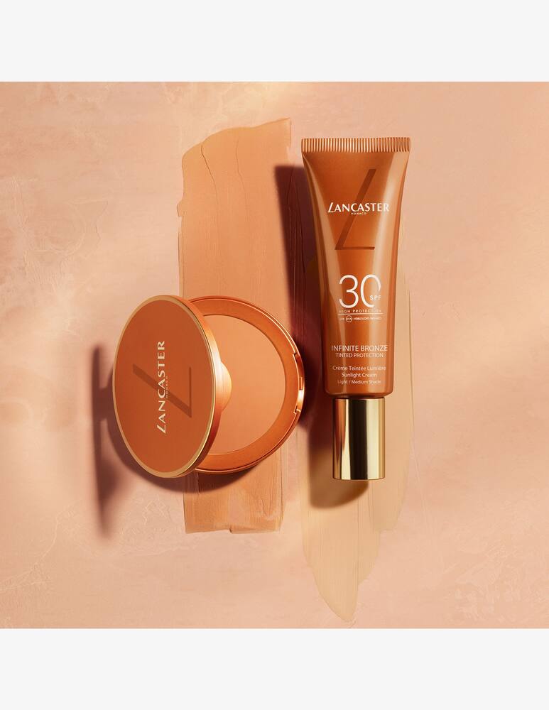 rinascente Lancaster Infinite Bronze Tinted Protection Sunlight Compact Cream