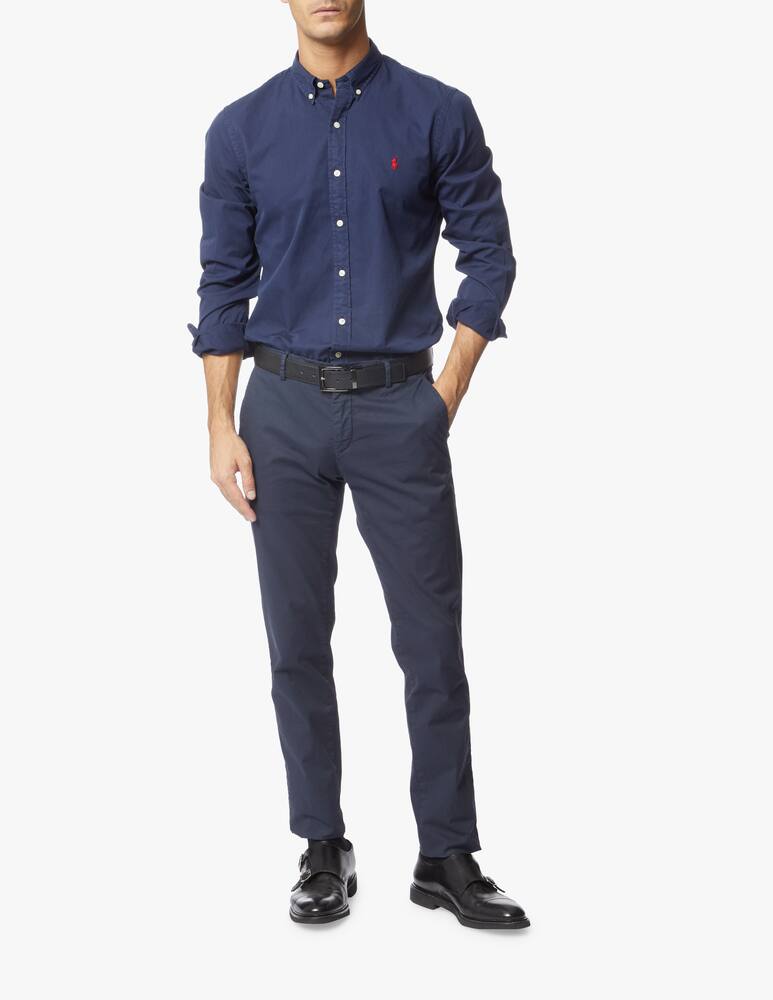 rinascente Polo Ralph Lauren Botton down slim fit twill shirt