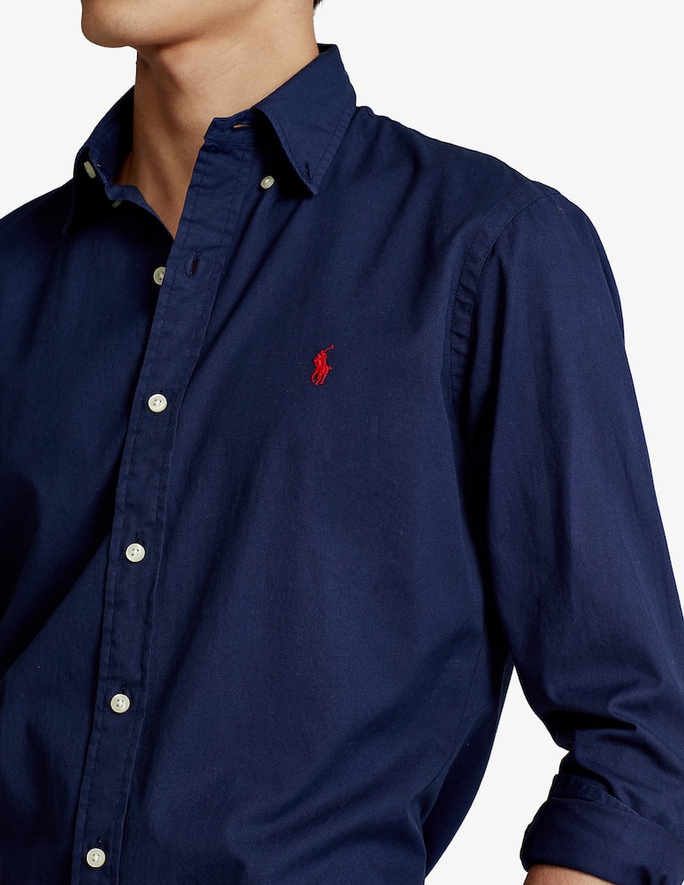 rinascente Polo Ralph Lauren Botton down slim fit twill shirt