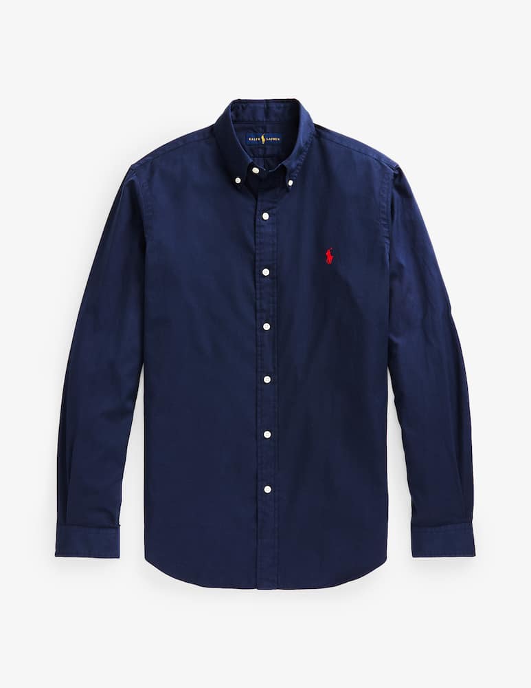 rinascente Polo Ralph Lauren Botton down slim fit twill shirt