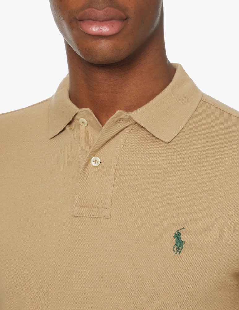 rinascente Polo Ralph Lauren Polo basica slim fit - oliva
