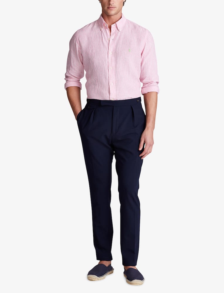 rinascente Polo Ralph Lauren Camicia in lino a righe 