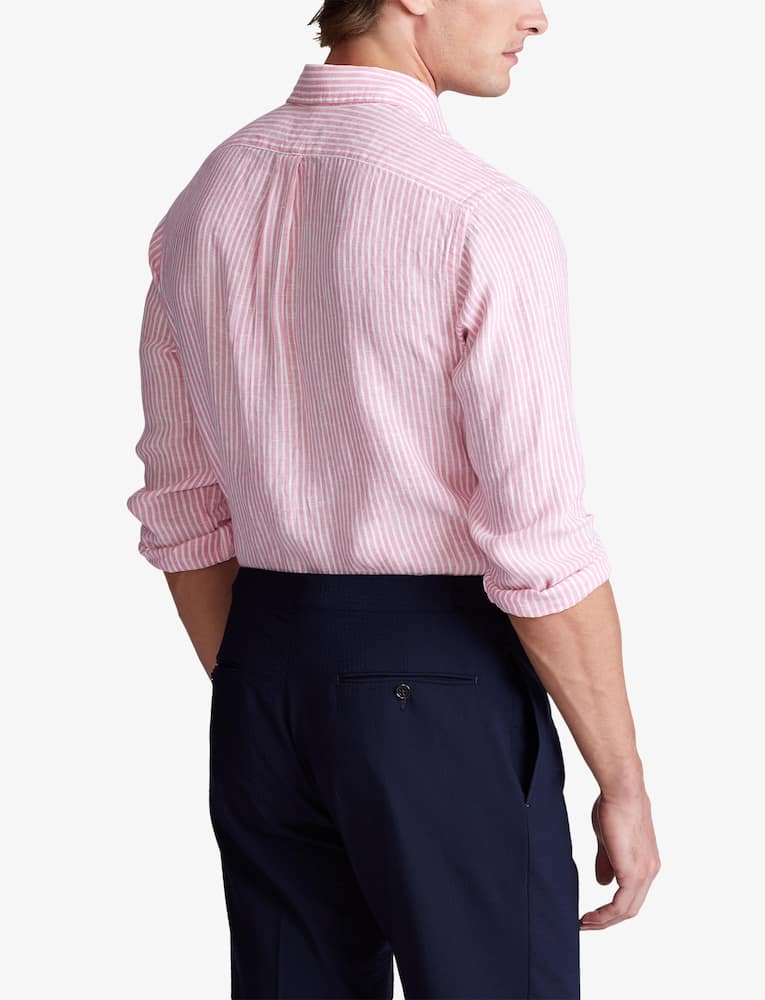 rinascente Polo Ralph Lauren Camicia in lino a righe 