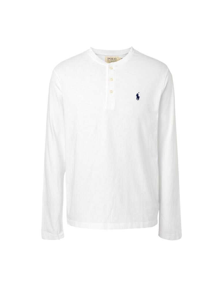 rinascente Polo Ralph Lauren Maglietta manica lunga serafino - bianco