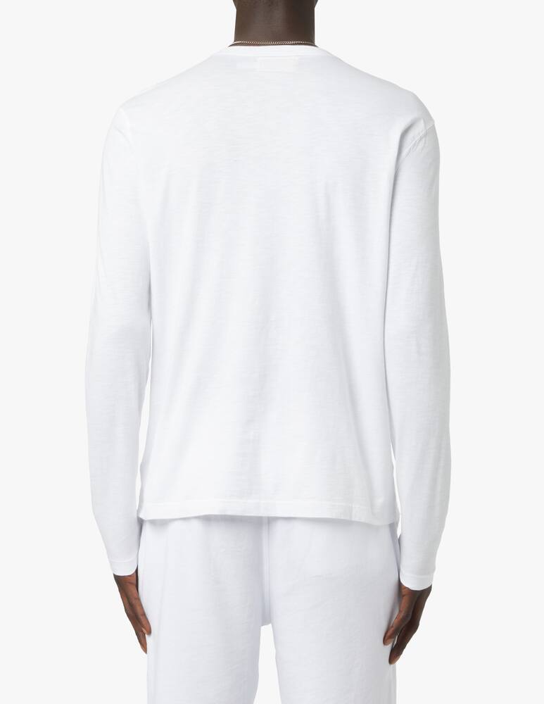 Polo Ralph Lauren Maglietta manica lunga serafino - bianco - immagine 3 Polo Ralph Lauren Maglietta manica lunga serafino - bianco - immagine 3