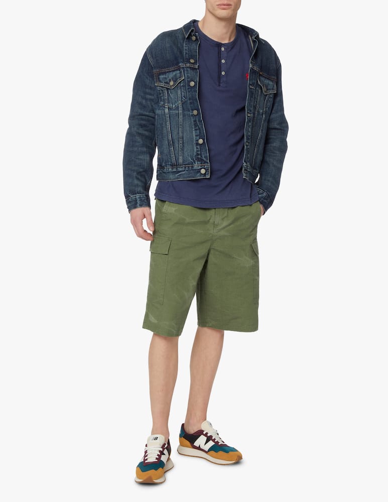 rinascente Polo Ralph Lauren Maglietta manica lunga serafino - blu