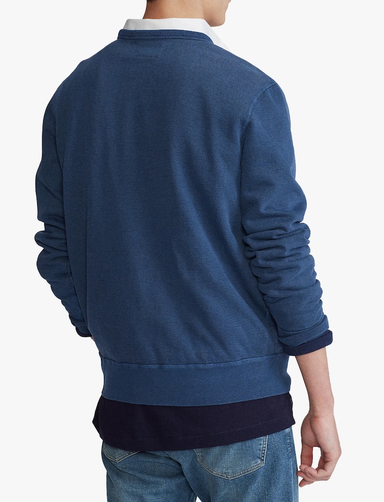 rinascente Polo Ralph Lauren Garment dyed roundneck sweatshirt