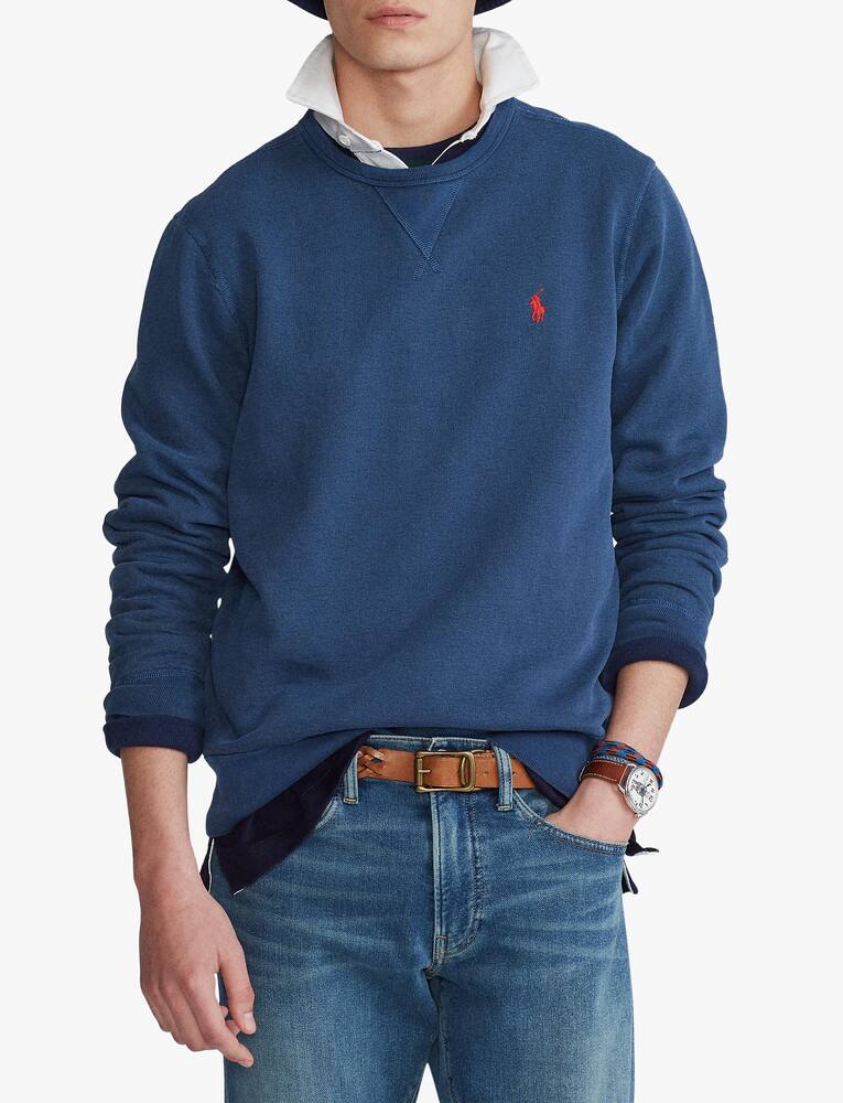 rinascente Polo Ralph Lauren Garment dyed roundneck sweatshirt