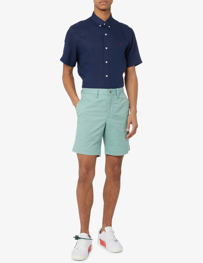 rinascente Polo Ralph Lauren Camicia maniche corte in lino 