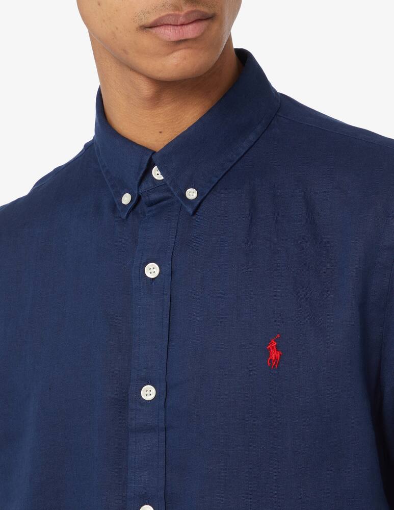 rinascente Polo Ralph Lauren Camicia maniche corte in lino 