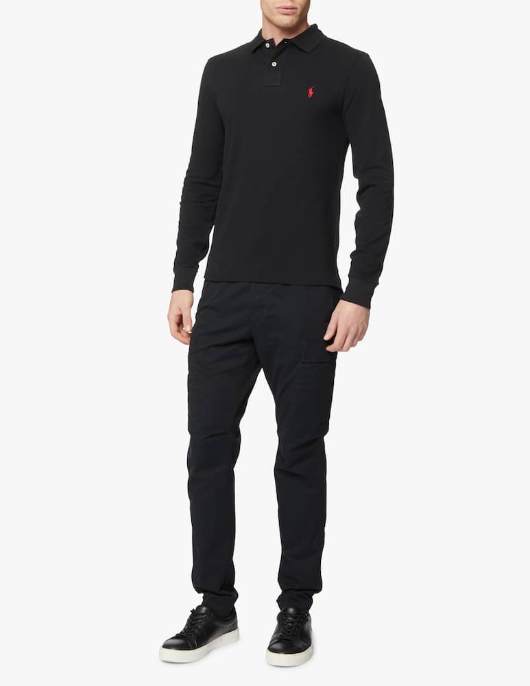 Polo Ralph Lauren Polo manica lunga slim fit basic - immagine 2 Polo Ralph Lauren Polo manica lunga slim fit basic - immagine 2