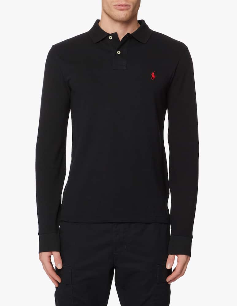 Polo Ralph Lauren Polo manica lunga slim fit basic - immagine 1 Polo Ralph Lauren Polo manica lunga slim fit basic - immagine 1