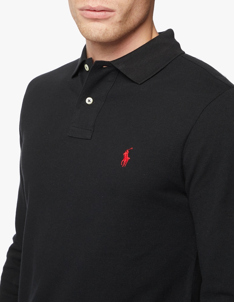 Polo Ralph Lauren Polo manica lunga slim fit basic - immagine 4 Polo Ralph Lauren Polo manica lunga slim fit basic - immagine 4