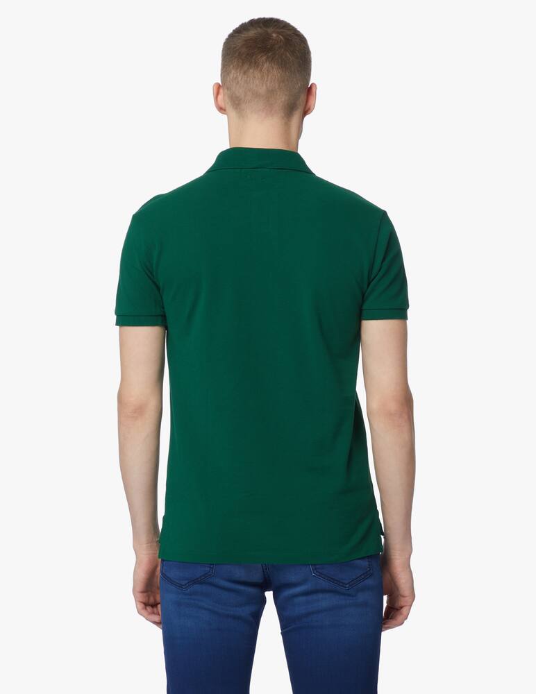 rinascente Polo Ralph Lauren Basic mesh slim short sleeve polo - Green