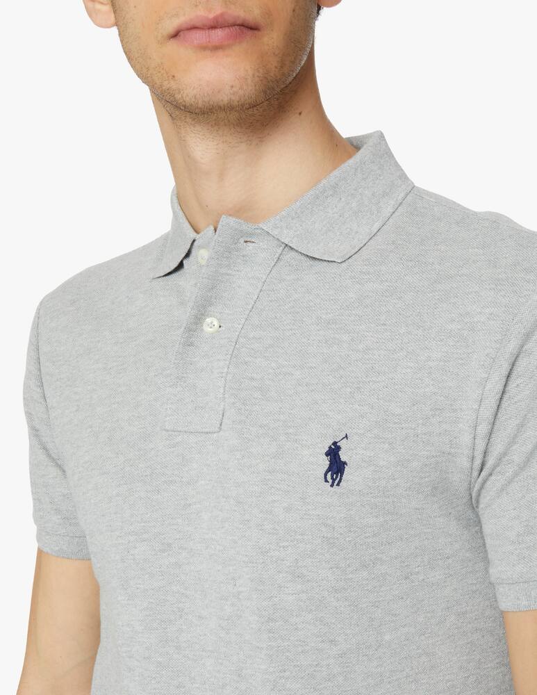 rinascente Polo Ralph Lauren Polo basica slim fit - grigio