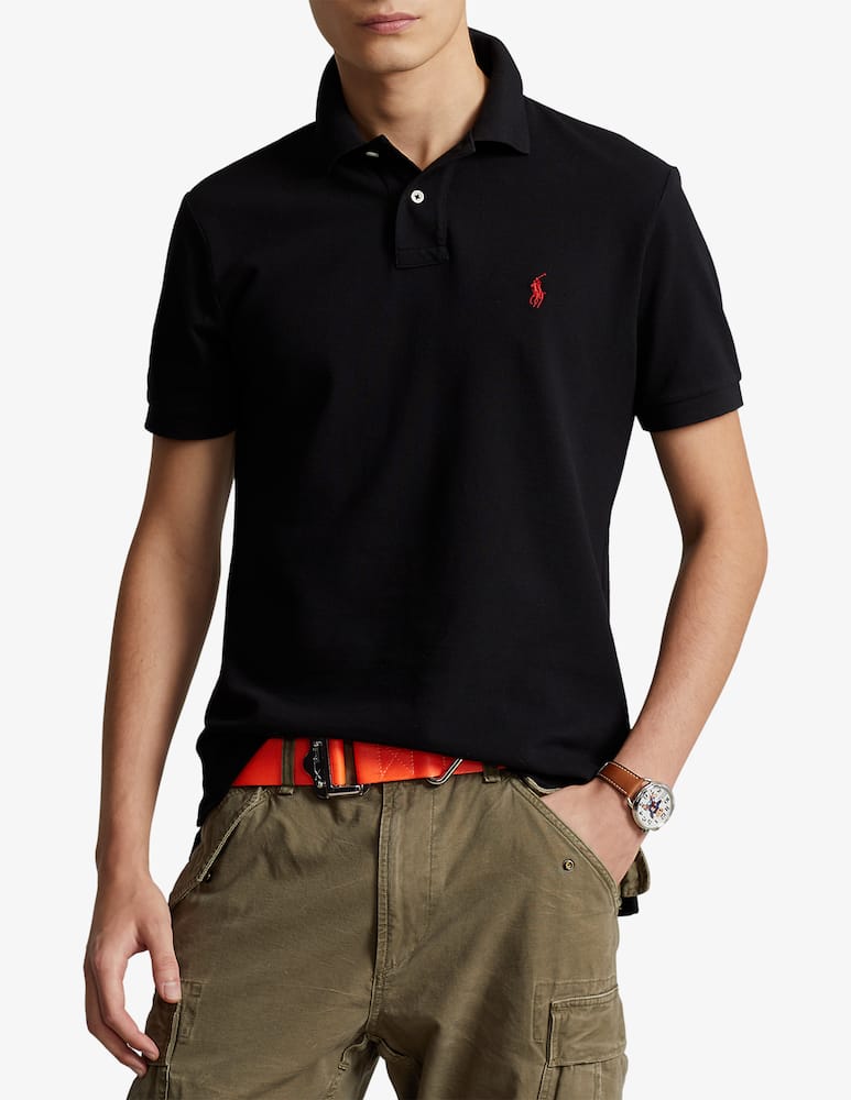 Polo Ralph Lauren Basic mesh short sleeve polo shirt - picture 1 Polo Ralph Lauren Basic mesh short sleeve polo shirt - picture 1