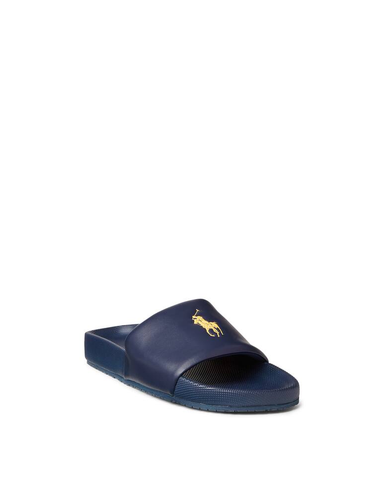 rinascente Polo Ralph Lauren Slides cayson con logo