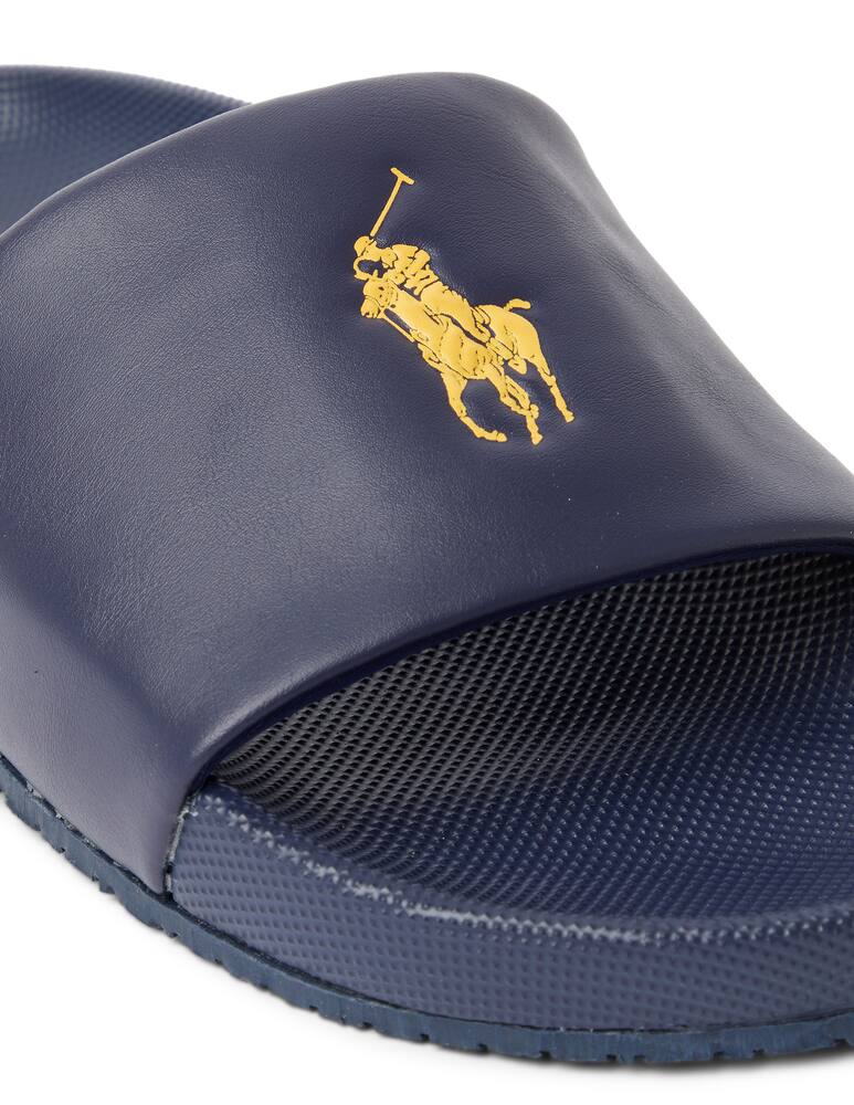 rinascente Polo Ralph Lauren Slides cayson con logo