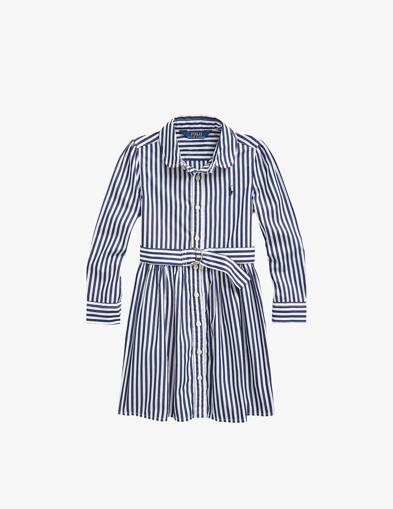 Polo Ralph Lauren Striped cotton shirt dress - White - picture 1 Polo Ralph Lauren Striped cotton shirt dress - White - picture 1