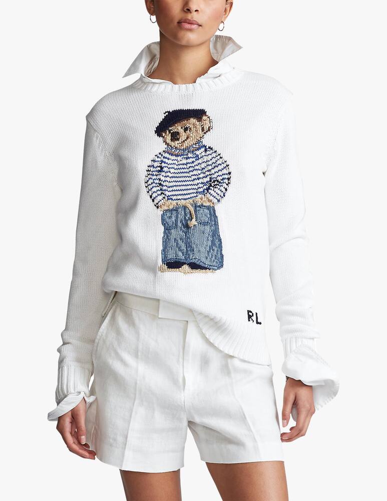 rinascente Polo Ralph Lauren Maglione a maniche lunghe French Bear