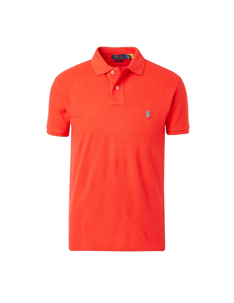 Polo Ralph Lauren Polo basica slim fit - rosso - immagine 5