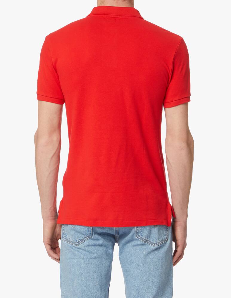 Polo Ralph Lauren Polo basica slim fit - rosso - immagine 3