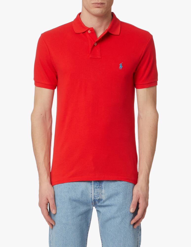 Polo Ralph Lauren Polo basica slim fit - rosso - immagine 1