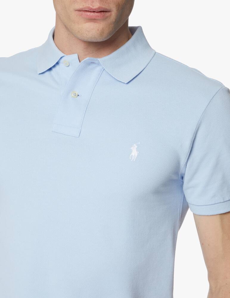 rinascente Polo Ralph Lauren Basic slim fit poloshirt - blue