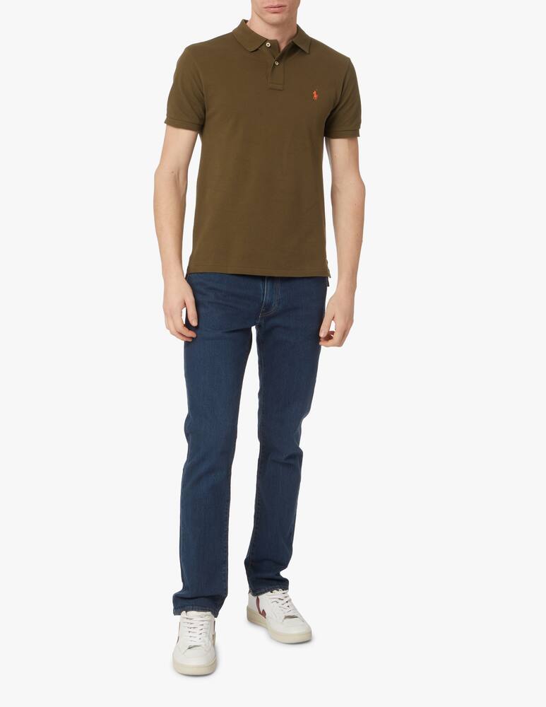 rinascente Polo Ralph Lauren Polo basica slim fit - verde