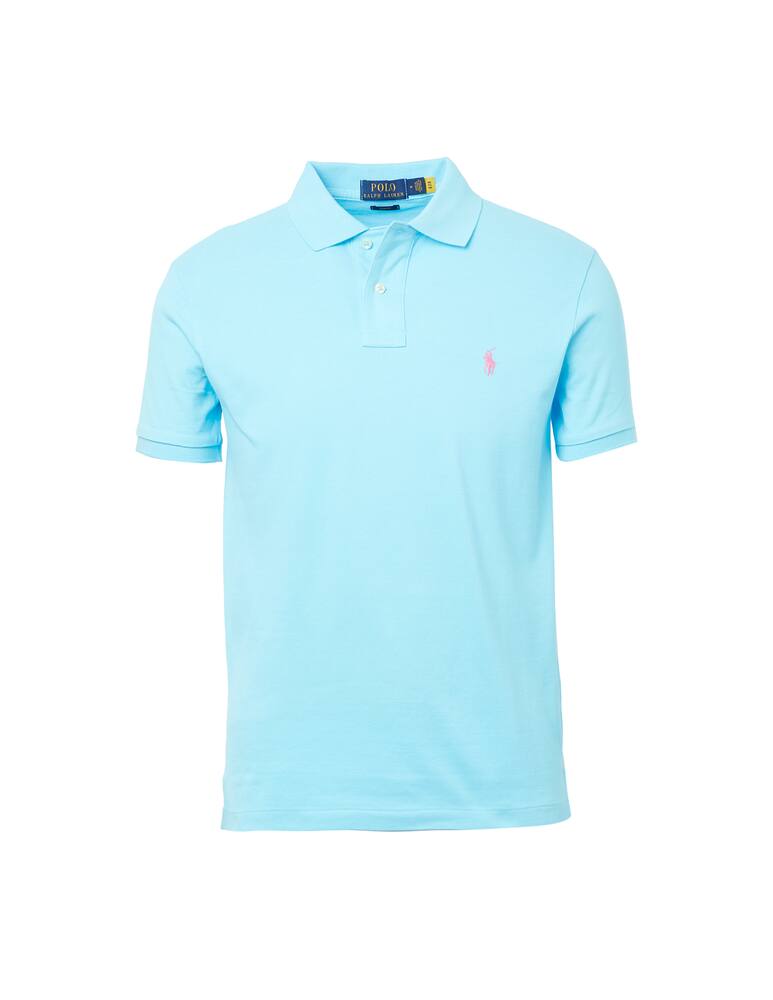 Polo Ralph Lauren Polo basica slim fit - azzurro - immagine 5 Polo Ralph Lauren Polo basica slim fit - azzurro - immagine 5
