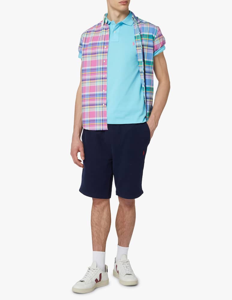 Polo Ralph Lauren Polo basica slim fit - azzurro - immagine 2 Polo Ralph Lauren Polo basica slim fit - azzurro - immagine 2