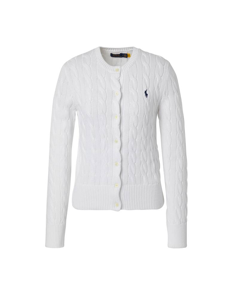rinascente Polo Ralph Lauren Cardi long sleeve sweater - white - white