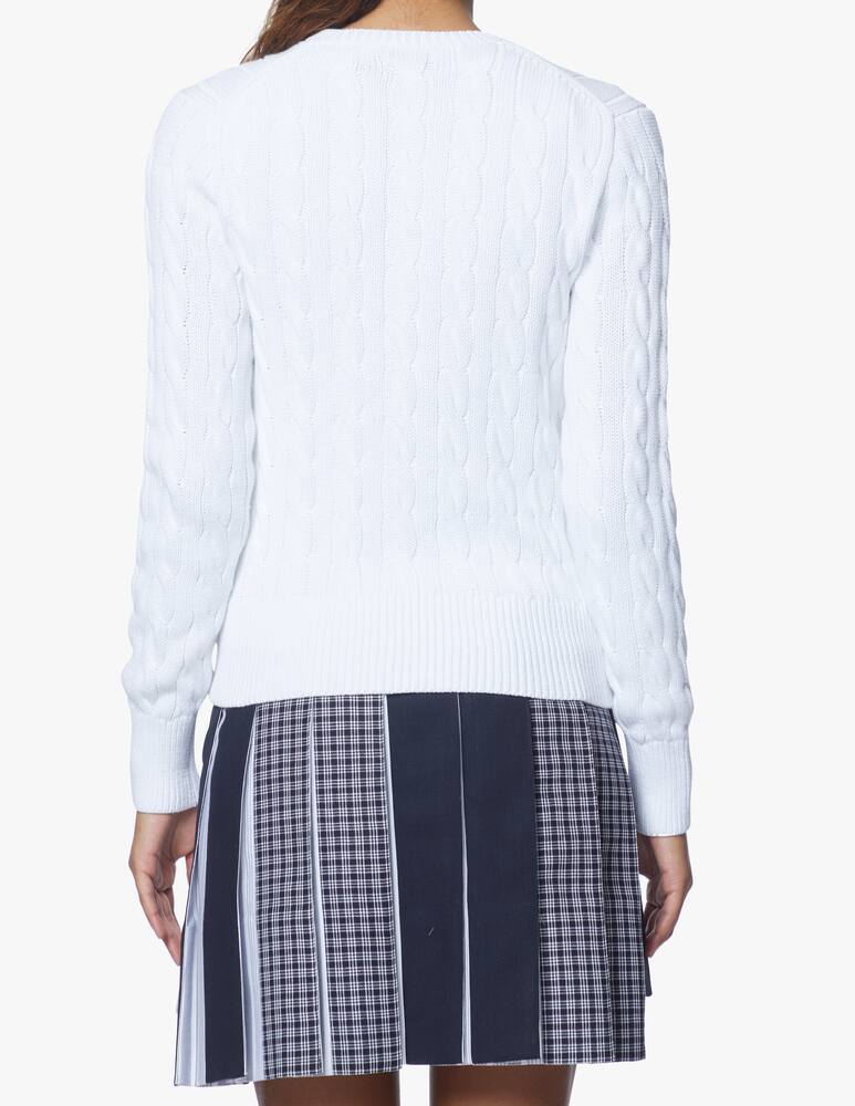 rinascente Polo Ralph Lauren Cardi long sleeve sweater - white - white