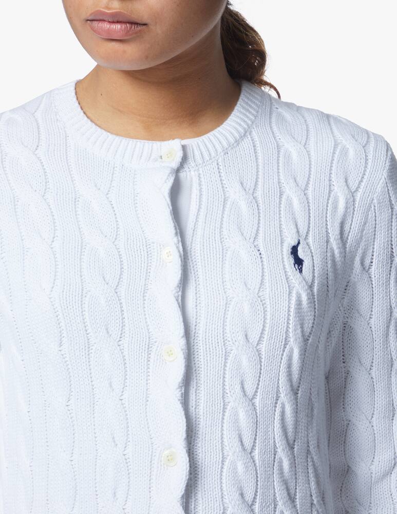 rinascente Polo Ralph Lauren Cardi long sleeve sweater - white - white