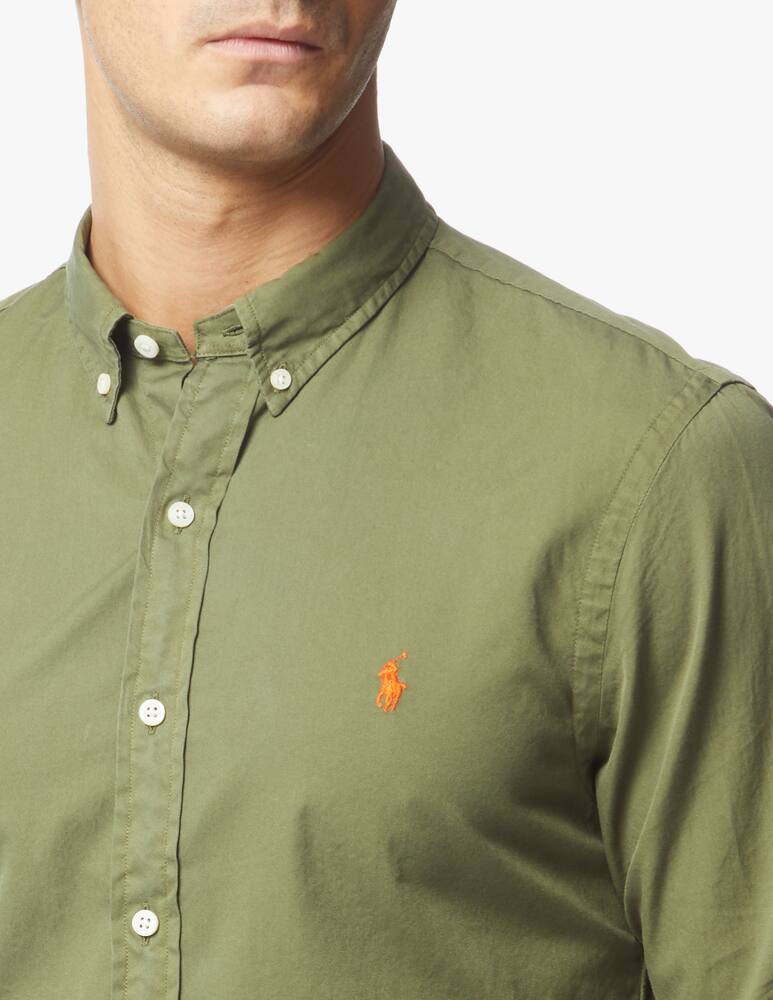 rinascente Polo Ralph Lauren Botton down slim fit twill shirt