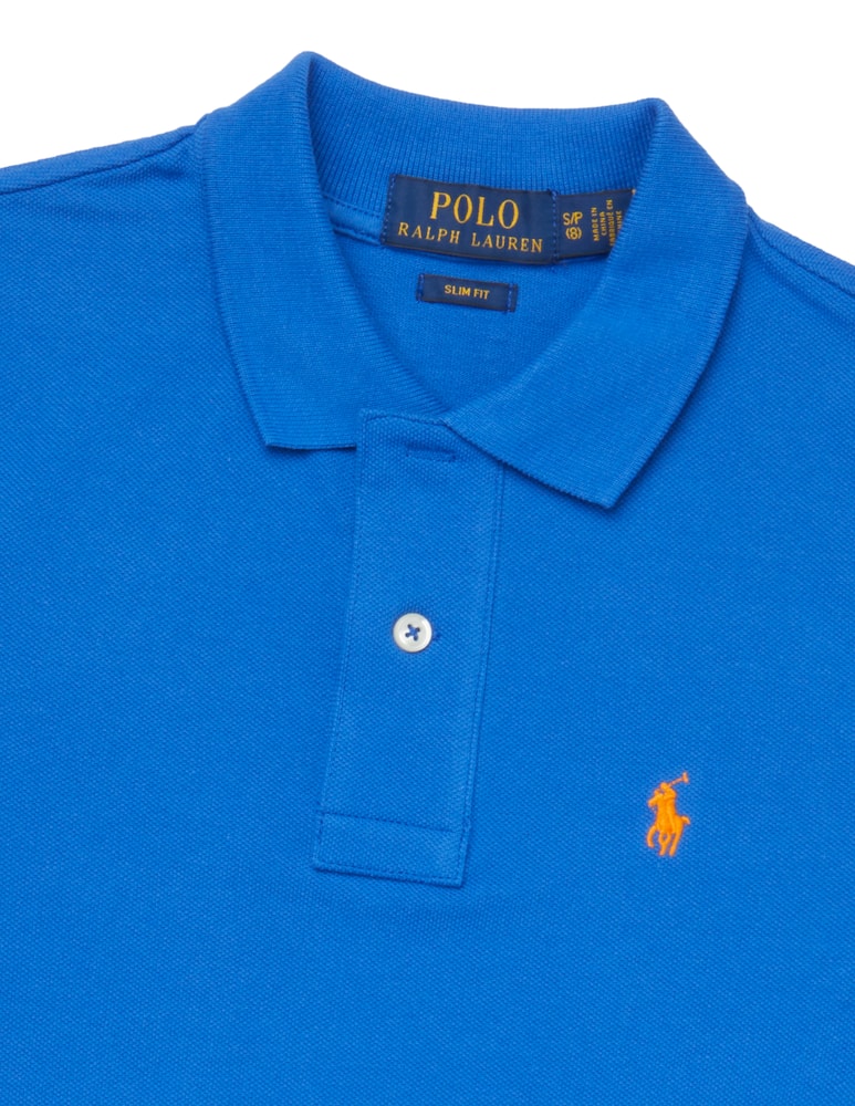 rinascente Polo Ralph Lauren Cotton custom fit short sleeve t-shirt - blue