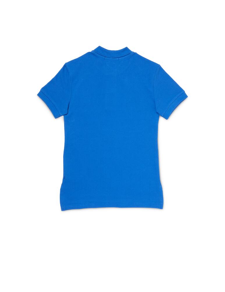 Polo Ralph Lauren Cotton custom fit short sleeve t-shirt - blue - picture 3 Polo Ralph Lauren Cotton custom fit short sleeve t-shirt - blue - picture 3