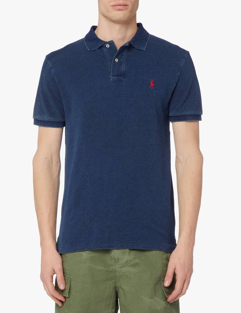 rinascente Polo Ralph Lauren Custom fit short sleeve polo shirt - blue