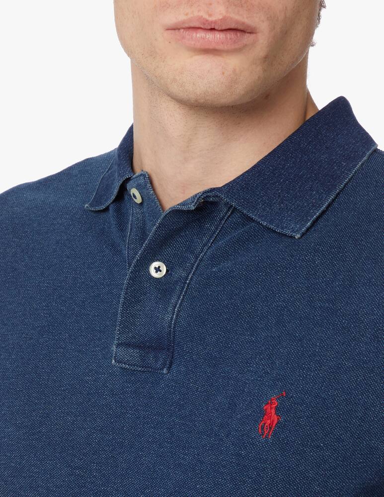 rinascente Polo Ralph Lauren Custom fit short sleeve polo shirt - blue