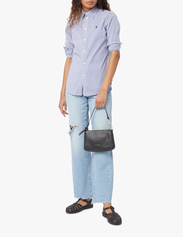 rinascente Polo Ralph Lauren Cotton blend long sleeved shirt Georgia - blue