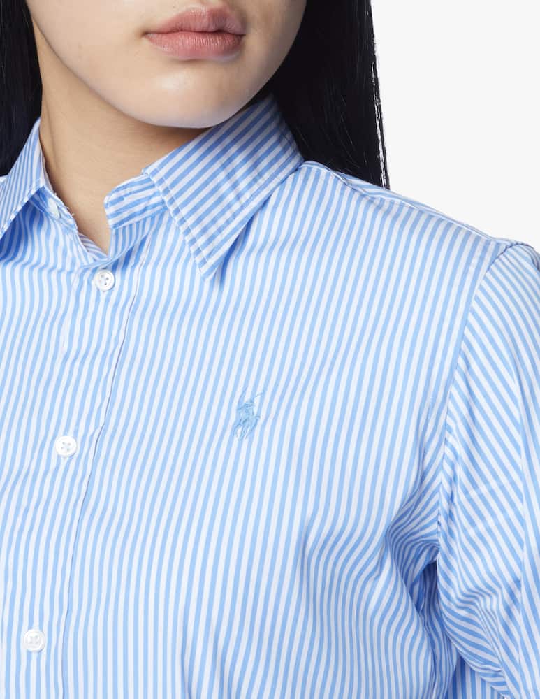 rinascente Polo Ralph Lauren Camicia slim manica lunga Georgia - azzurro