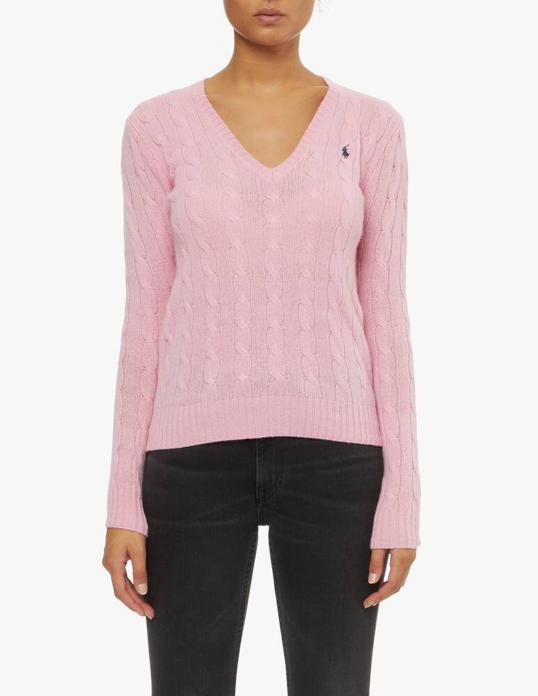 rinascente Polo Ralph Lauren Maglione Kimberly con scollo a v in lana e cashmere